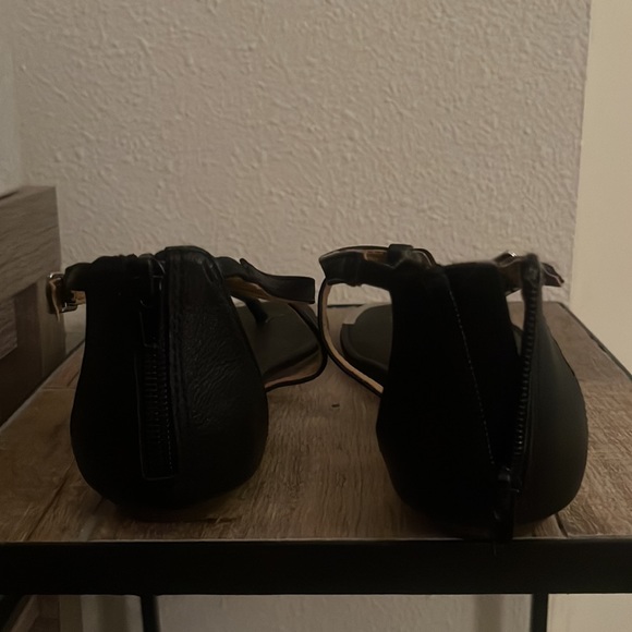 Black Dolce Vita flat gladiator style sandals - Picture 7 of 7